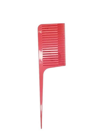 Гребінець-планка для вуального мелірування, упаковка 12шт., колір: червоний Salon Professional (364976112)