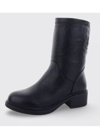 Чоловічі зимові черевики чорні (K3683) 41 No Brand (365642522)