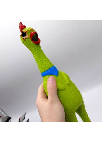 Антистресс "Курица крикун", кричит при нажатии (Голубой) MIC (386240268)