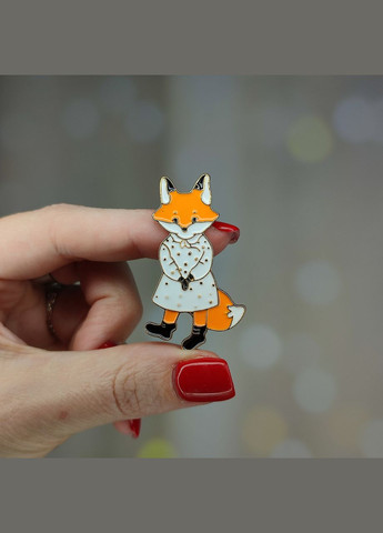 Металевий значок, пін "Вінтажна лисиця" SureGeek (314962461)