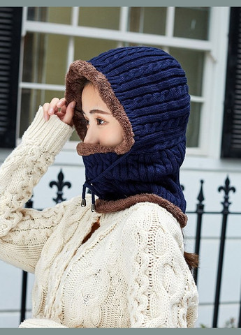 Шапка Teburya багатофункціональна Синя (104064) No Brand (329443956)