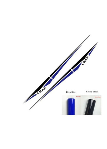 Смуги на авто 3D TUNING STUDIO Nissan Leaf 1380х500х0.15мм No Brand (362498149)