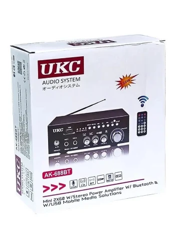 Оригинал! Усилитель звука UKC AK-688BT 9489 Mhz (397581146)