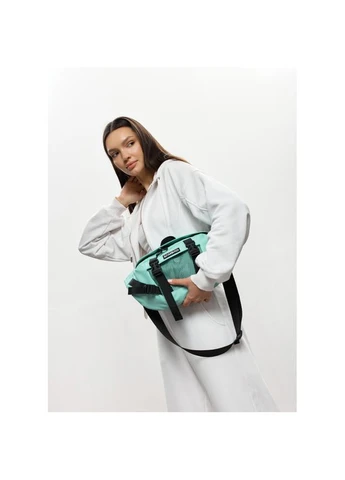 Велика жіноча поясна сумка бананка DynamicDart м'ятна Sambag (381857671)