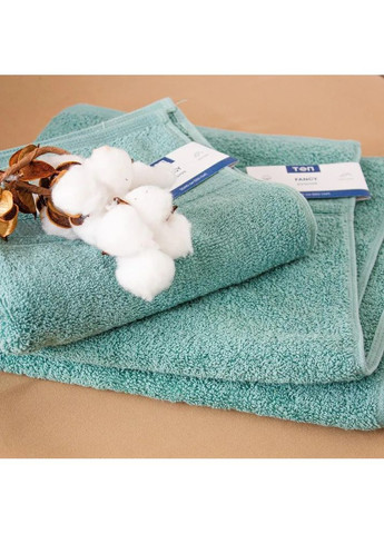 Полотенце для рук Fancy Р-04180_29733 50х90 см темно-мятное ТЕП комбинированный