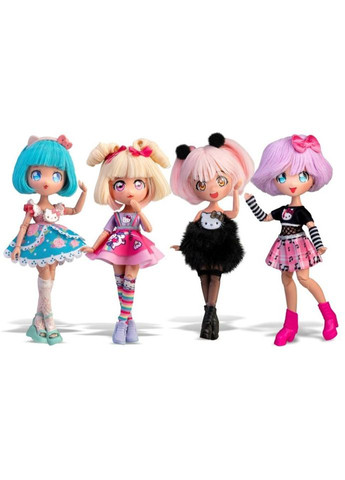 Дитяча лялька "Цукерка Єдиноріг" 4SF Manga Dolls HKTF0400 серії "Hello Kitty" No Brand (362569791)