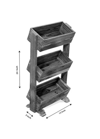 Стеллаж для овощей и фруктов из дерева Одирита капучино (ЯХТ-006809) No Brand (327865898)