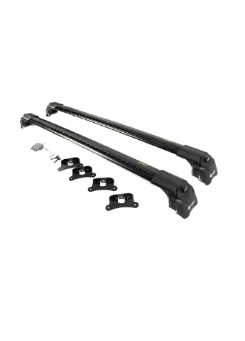Багажник поперечины на рейлинги Turtle (2 шт) для Jeep Compass 2016- гг Erkul (392205476)