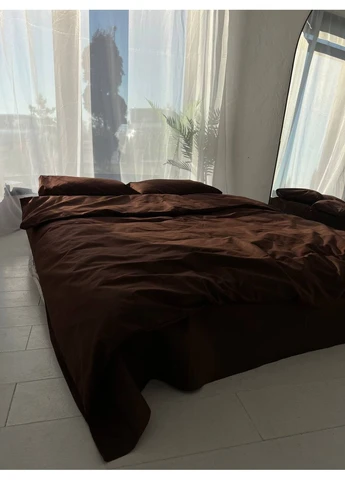 Комплект постельного белья полуторный 150х210 Бязь Gold Luxe простыня на резинке 120х200х20 наволочки 50х70 No Brand (386032744)