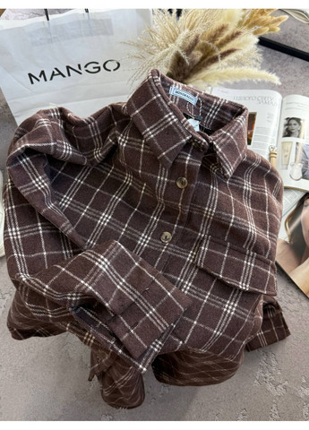 Сорочка тепла кашемірова у клітинку Україна (361623644)