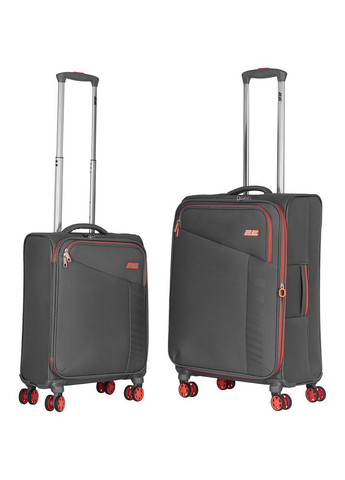 Набор чемоданов Trek M+S + 2 рюкзака Cabin -BPET-CABIN-GR Grey (-SPE-TREK-SET4-GR) 2E (372126463)