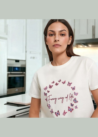 Футболка жіноча 580901-M No Brand - (336891656)