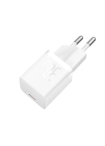 Сетевое зарядное устройство GaN5 Fast Charger(mini) 1C 30W EU белый Baseus (389207286)
