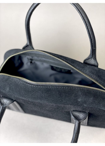 Итальянская женская сумка из натуральной замши и кожи Классическая сумка на ручках + длинный ремешок Virginia Conti Кросбоді (368706773)