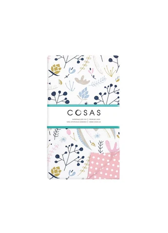 Дитяча постільна білизна в ліжечко FLOWERS CS7 (4822052194522) Cosas (392580027)