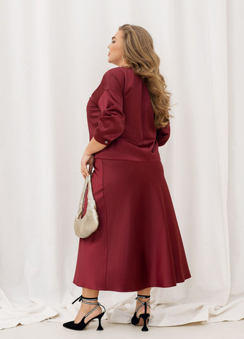 Шовковий спідничний костюм No Brand (322965959)