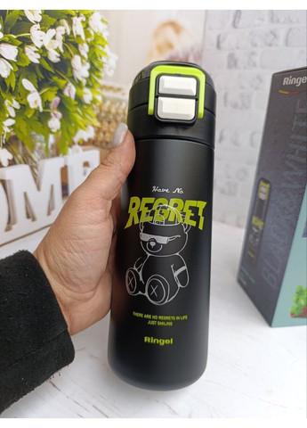 Термос Black&White з нержавіючої сталі 500 мл Чорний RG-6143-500/1 Ringel (364274505)
