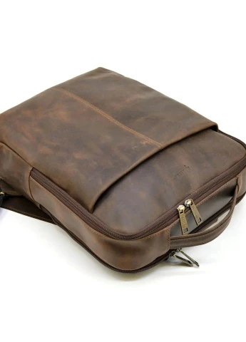 Кожаный рюкзак TARWA RC-7280-3md коричневый 39×29×9 см No Brand (400876353)