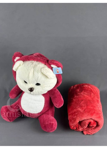 Іграшка з пледом Ведмедик Марсаловий 3в1 No Brand (368376215)