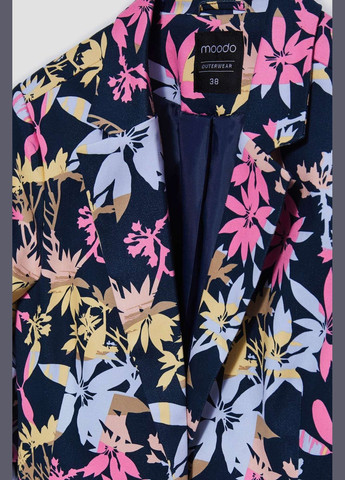 Синий женский жакет Moodo -