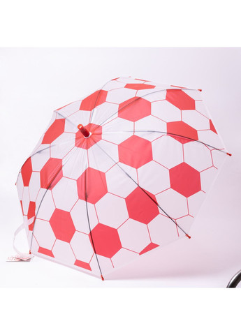 Красный классический детский зонт-трость полуавтомат из полиэстера 8 спиц диаметр 82 см hp-23-9r Yiwu (369673460)