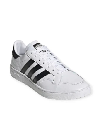 Белые всесезонные кроссовки team court - 43.5 adidas