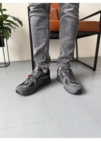 Серые демисезонные кроссовки мужские new balance 1906d grey black gore-tex нью беланс 1906d No Brand