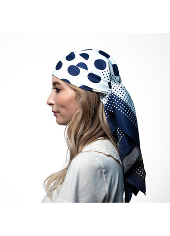 Хустка жіноча з принтом атлас різнокольорова РУДІ LuckyLOOK 472-891 (324741877)