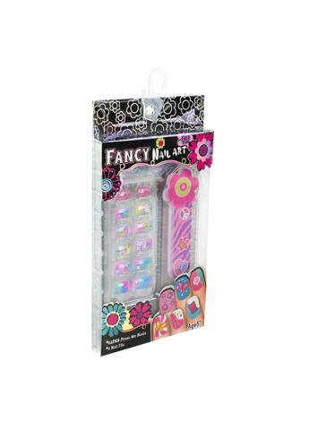 Дитячий набір для манікюру з накладними нігтями та пилочкою, в асортименті - No Brand T021P (371925726)