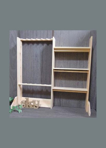 Органайзер для удочек из дерева Бурлин 6 бланже (РЫБ-605001) No Brand (328911548)