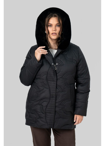 Черная зимняя женская зимняя куртка марина all posa (ap102581p) A'll Posa