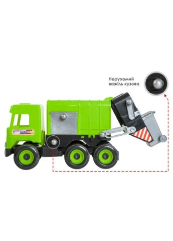 Авто-сміттєвоз Middle truck 39484 shop (4820159394845) Tigres (361639729)