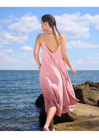 Рожева повсякденний сукні 14801 рожевий ISSA PLUS