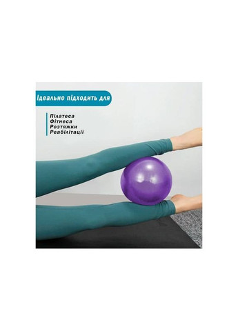 М’яч для пілатесу та йоги Pilates ball Mini 25 см Рожевий U-Powex (305235640)