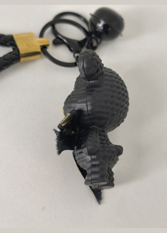 Брелок ведмедик з бантом і написом для романтичних моментів Love is Eternal, для ключів, чорний No Brand (317751428)