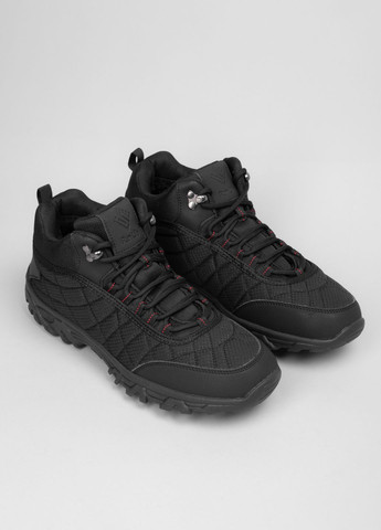 Черные зимние ботинки мужские d01-1 черные зимние 344698 Power