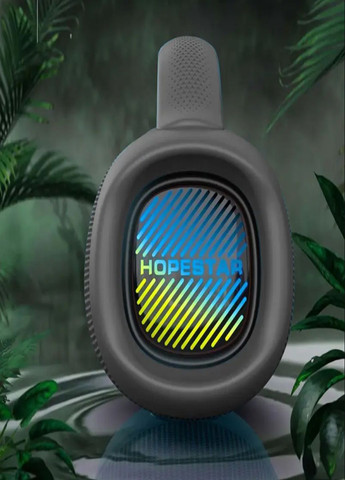 Портативная Bluetooth колонка H60 беспроводная аккумуляторная Серый Hopestar (316510731)