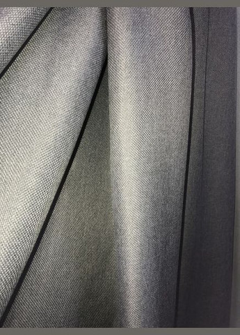 Комплект Штор Льон Блекаут Світло сірий 2 шт 150х260 No Brand (332181063)