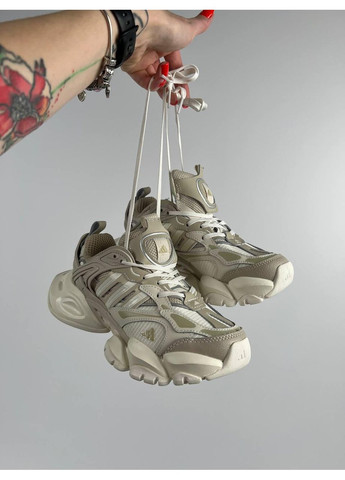 КРОССОВКИ ЖЕНСКИЕ ADIDAS VENTO XLG DELUXE BEIGE АДИДАС ВЕНТО XLG ДЕЛЮКС No Brand бежевые демисезоны (367173413)