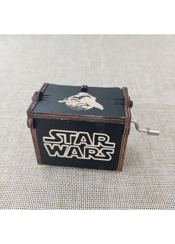 Музыкальная шкатулка из чёрного дерева, мелодия: "Star Wars Main Theme" No Brand (371645956)