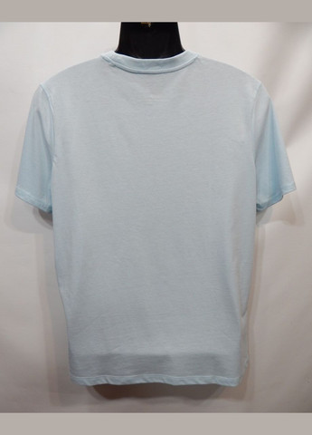 Голубая мужская футболка cares оригинал р.58 124fm Primark