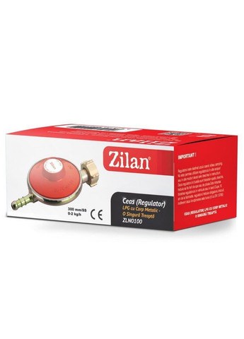 Газовий редуктор ZLN0100 для балонів з вентилем 2 шт (2104618759) Zilan (367056610)