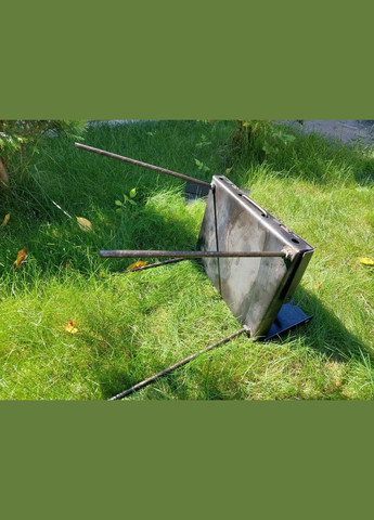 Мангал чемодан 2мм 6 шампуров No Brand (322930837)