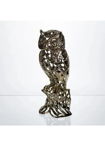 Декоративна фігурка Eagle-owl 12х11х28 см металева HP-7-15 Yiwu (391446784)