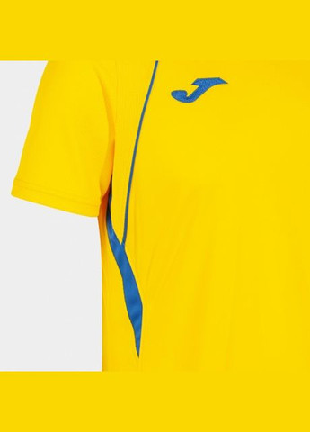 Жовта футболка футбольна champion vii жовта з синіми вставками 103081.907 з коротким рукавом Joma Модель