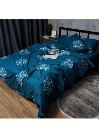 Комплект постільної білизни Satin Elit «» Сімейний 143х210х2 наволочки 4х50х70 (MS-820008288) Moon&Star Crystal Threads (356114486)