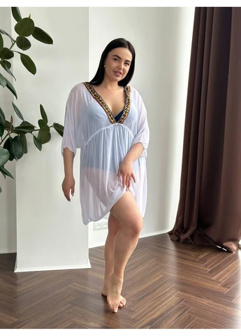 Туніка жіноча пляжна PLUS SIZE No Brand (393260750)