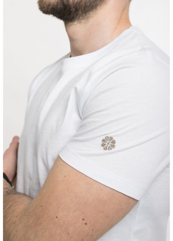 Темно-зеленая футболка мужская 2605т Luca Bertelli