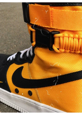 Белые летние кроссовки nike special fled air force 1 yellow white black найк аир форс No Brand