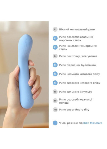 Звуковий вібратор MAI Ruri, перетворення звуку на вібрацію - CherryLove Iroha (366962691)